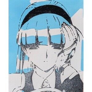 Magic Knight Rayearth Spray Paint Art Piece